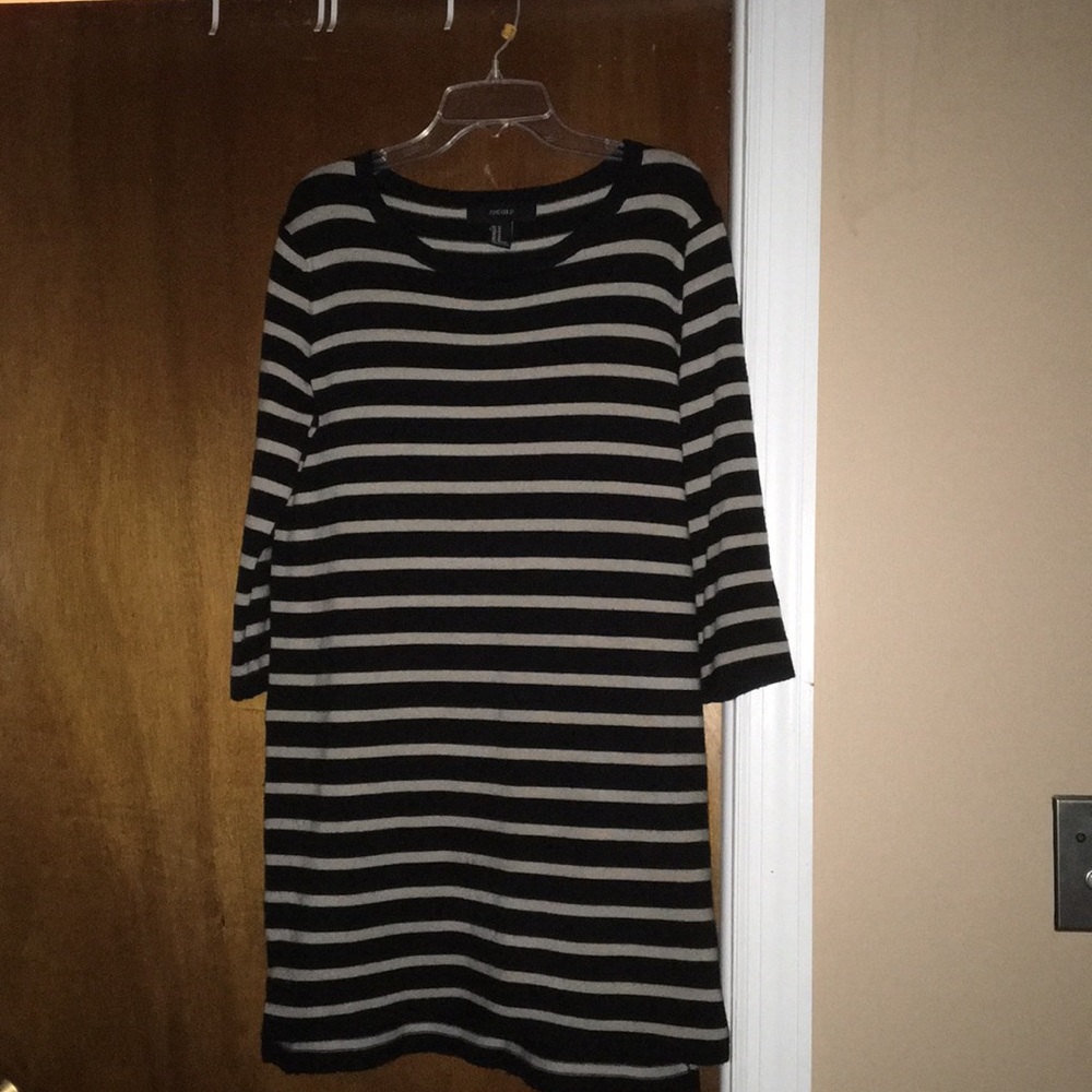 Striped Sweater Dress